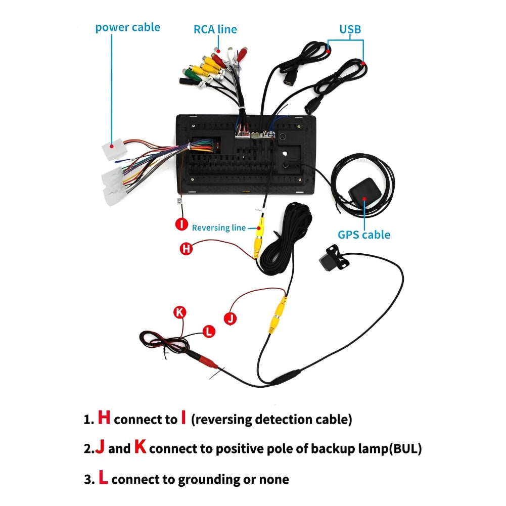 CarpartsX 11-13 Hyundai Elantra Android 13 car navigation 9 inches built-in Carplay + Android auto / 2 + 32G + AHD camera