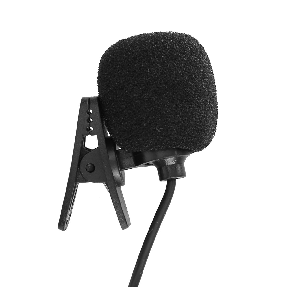 CarpartsX EKAT 3.5mm Car Microphone – Plug & Play Wired Mic with Lavalier Clip, Noise Reduction for Vehicle Head Unit, Stereo, and Radio Systems.