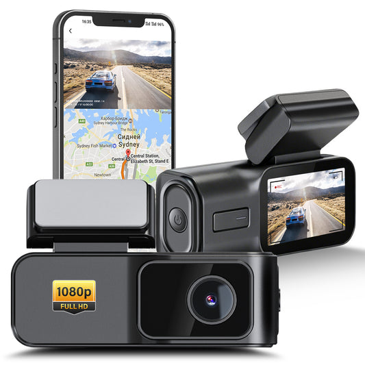 Dash Cam 1080P Car Camera, Front Dash Camera for Cars, Mini Dashcams for Cars with  Night Vision, Recording with 32GB, G-Sensor & 24H Parking Mode