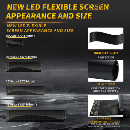 Devil Eyes for Cars, Programmable LED Car Windshield Display, Flexible LED Sign, APP/Remote Controlled Text & Animations, Waterproof Automotive Screen