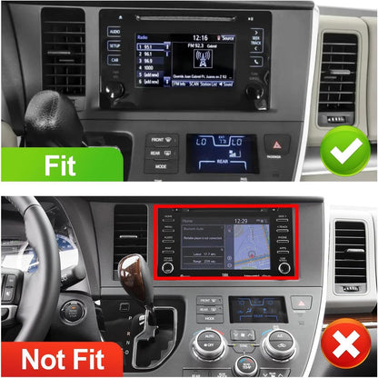 9" Android 13 Car Stereo for Toyota Sienna 2015-2018 – 2GB+32GB, Apple CarPlay & Android Auto, GPS, Bluetooth, WiFi, SWC, 4-LED Backup Camera