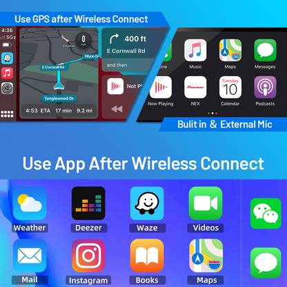 CarpartsX Android 13.0 Car Stereo Radio Player for Mercedes-Benz W204 2006-2011 8 Inch Touch Screen Car Audio Receiver with GPS Navigation Bluetooth Head Unit Supports Backup Camera, 2G+32G