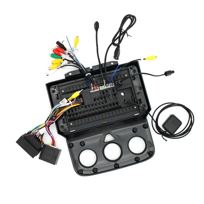 CarpartsX 2+32G Android 13 Car Stereo for Ram 1500 2500 3500 (2013–2019), 9 Inch Touchscreen Radio with CarPlay & Android Auto, Backup Camera, GPS, FM/RDS, DSP, SWC