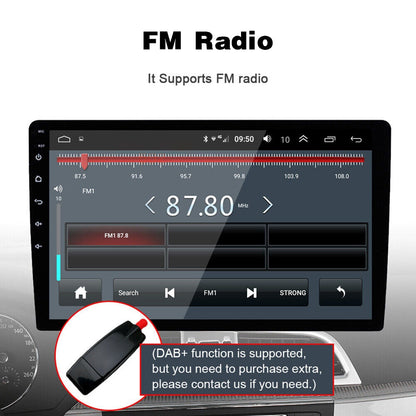 10.1" Android Car Stereo for Jeep Cherokee 2015–2018 / Sport 2016 – Wireless CarPlay & Android Auto, GPS, WiFi, DSP Audio