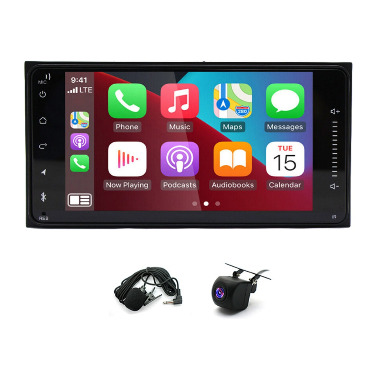 7" Android 13 Car Stereo for Toyota 4Runner 2003–2009 – 4GB+64GB, CarPlay & Android Auto, GPS, WiFi, Bluetooth, FM/RDS, SWC, AHD Camera