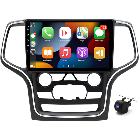 CarpartsX 10inch Car Stereo Radio GPS Navigation Compatible for GrandCherokee 2014-2022 Android 13