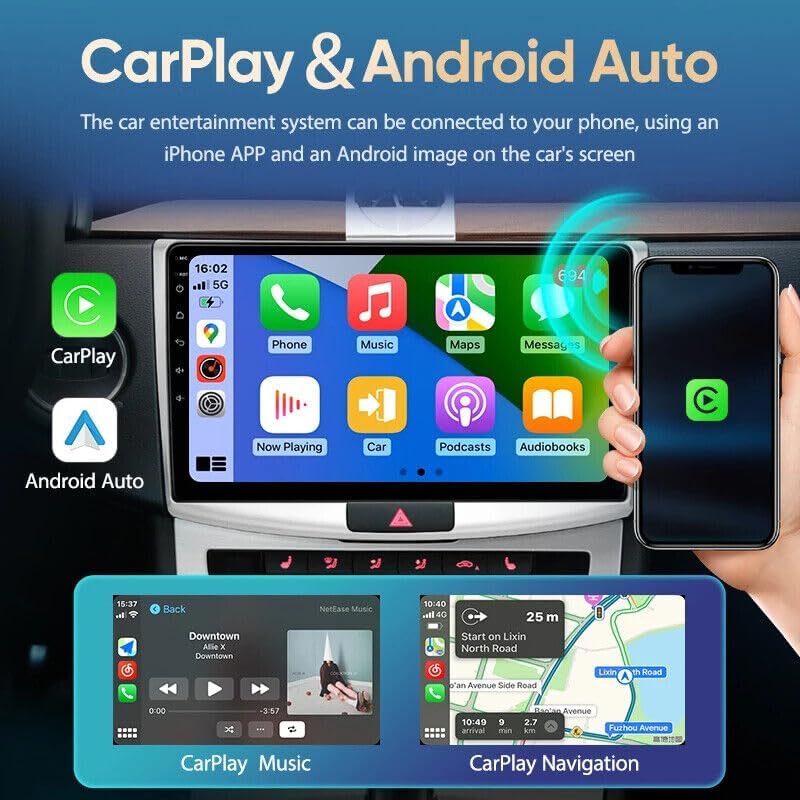 CarpartsX 04-14 Ford F150/F250 Android 13 car navigation 7 inches built-in Carplay+Android auto/2+32G+AHD camera+microphone