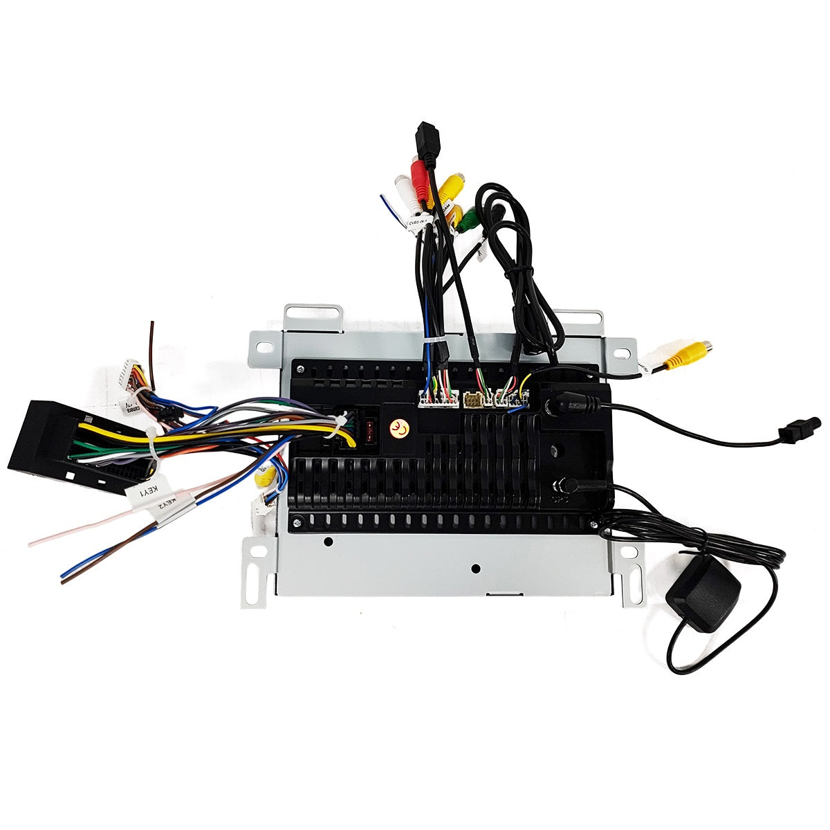 8" Android 14 Car Stereo for Jeep Grand Cherokee / Ram / Wrangler 2015–2021 – 2GB+32GB, Apple CarPlay & Android Auto, GPS, Bluetooth, WiFi, FM/RDS, SWC, AHD Camera