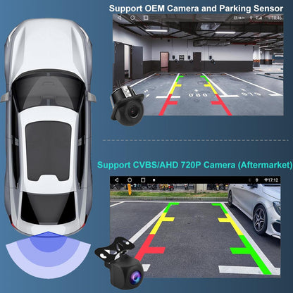 7" Android 13 Car Stereo for Toyota 4Runner 2003–2009 – 4GB+64GB, CarPlay & Android Auto, GPS, WiFi, Bluetooth, FM/RDS, SWC, AHD Camera