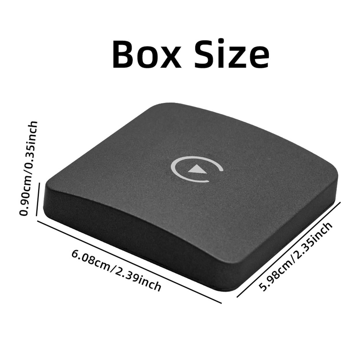 CarpartsX Wireless CarPlay & Android Auto Adapter – Bluetooth 5.0 CarPlay Box for Cars, Plug & Play Car Multimedia Converter