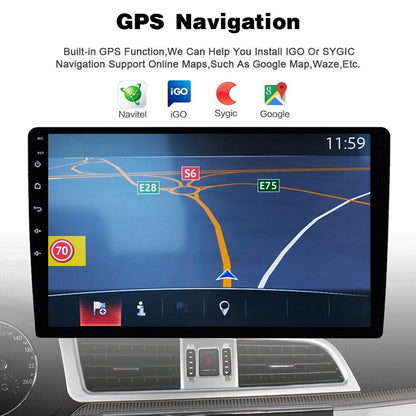 10.1" Android Car Stereo for Jeep Cherokee 2015–2018 / Sport 2016 – Wireless CarPlay & Android Auto, GPS, WiFi, DSP Audio