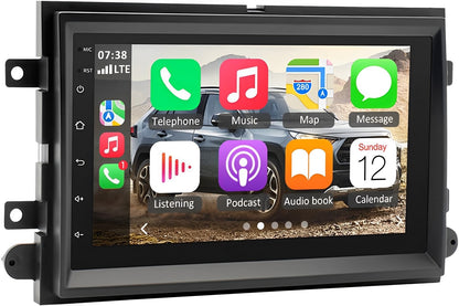 CarpartsX 04-14 Ford F150/F250 Android 13 car navigation 7 inches built-in Carplay+Android auto/2+32G+AHD camera+microphone