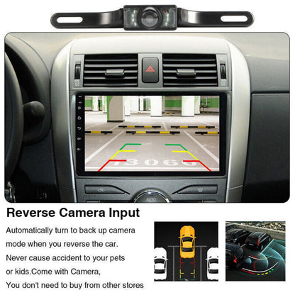 Upgrade your Corolla with a 9" Android 13 stereo featuring wireless CarPlay, Android Auto, GPS, Bluetooth & WiFi for a smarter drive.