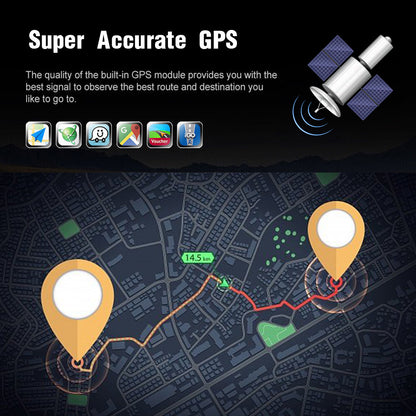 CarpartsX 12-18 Ford Focus Android 13 car navigation 9.7 inches (vertical screen with buttons) built-in Carplay + Android auto / 2 + 32G + long license plate camera