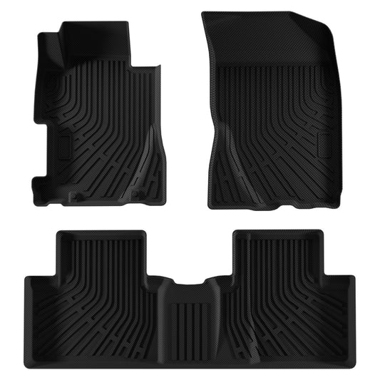 3PCS Car Floor Mats for Honda Civic 2006-2011 – All-Weather Waterproof Heavy-Duty Floor Liners, Flexible & Easy to Clean