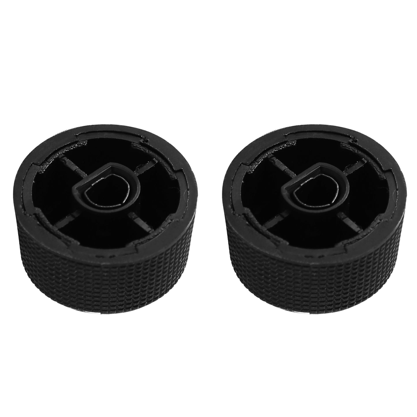 CarpartsX 2 Rear Control Knobs Audio Radio Compatible for Escalade, Enclave, Tahoe, Chevrolet, GMC 2291-2547