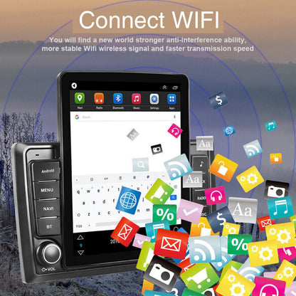 9.7" Double Din Car Stereo for Chevy Impala 2014–2020 – GPS Navigation, Wireless Apple CarPlay, Bluetooth, WiFi, SWC & Backup Camera Support