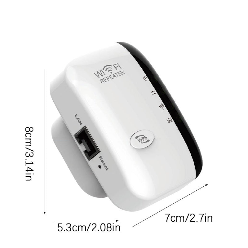 WiFi Extender Repeater, Dual-Band 2.4/5GHz Signal Booster up to 5000 sq.ft & 50 Devices with Ethernet Port, Perfect for Home & Office